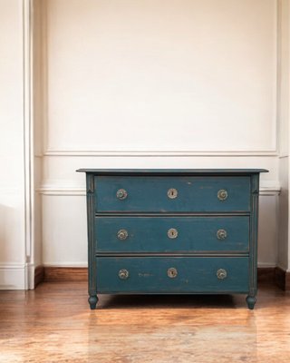 Alpine Painted Chest of Drawers, 1850s-BGS-2020417