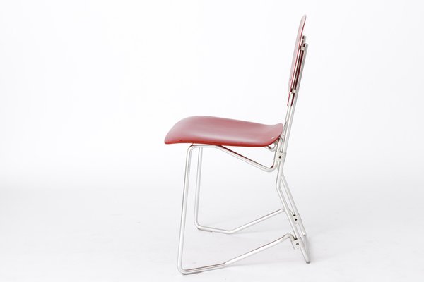 Aluflex Stacking Chairs by Armin Wirth, Germany, 1951, Set of 4-DOM-1726198