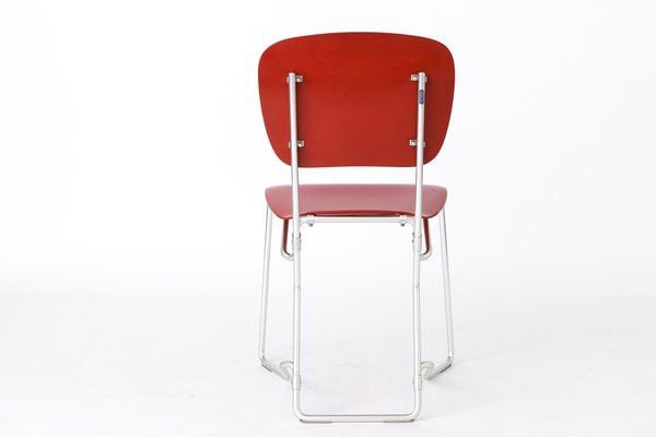 Aluflex Stacking Chairs by Armin Wirth, Germany, 1951, Set of 4-DOM-1726198