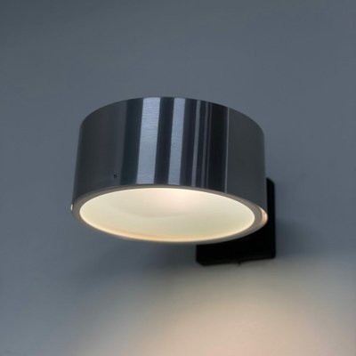 Aluminium and Glass Model C-1506 Wall Lamp by Raak, 1960s-ZT-1297599