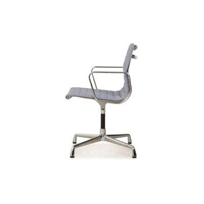 Aluminium Ea 104 Chairs with Armrests by Eames for Vitra, Set of 6-RQW-2040615