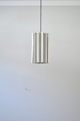 Aluminium Fins Ceiling Lamp, 1960s-OV-614263