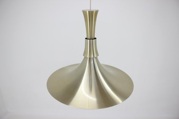 Aluminium Pendant Lamp by Bent Nordsted for Lyskaer Belysning, Denmark, 1960s-TZ-750461