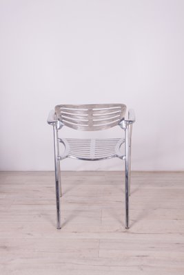 Aluminium Stackable Chairs by Jorge Pensi for Amat 3, 1980s-NIT-1057234