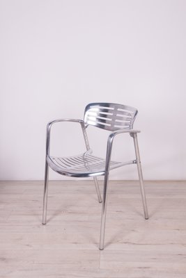 Aluminium Stackable Chairs by Jorge Pensi for Amat 3, 1980s-NIT-1057234