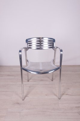 Aluminium Stackable Chairs by Jorge Pensi for Amat 3, 1980s-NIT-1057234