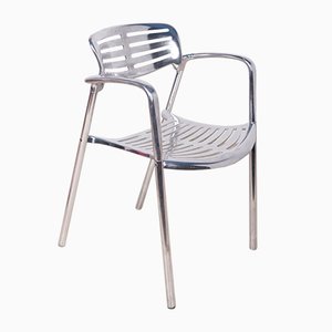 Aluminium Stackable Chairs by Jorge Pensi for Amat 3, 1980s-NIT-1057234