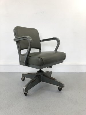 Aluminium Swivel Office Chair from Emeco, 1950s-JWH-1370868