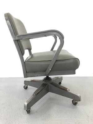 Aluminium Swivel Office Chair from Emeco, 1950s-JWH-1370868