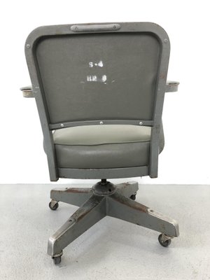 Aluminium Swivel Office Chair from Emeco, 1950s-JWH-1370868