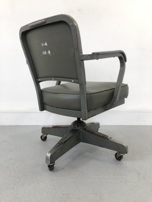 Aluminium Swivel Office Chair from Emeco, 1950s-JWH-1370868