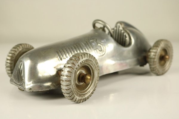 Aluminum and Brass Talbot Lago Grand Prix Car Model, 1950s-FUP-552278