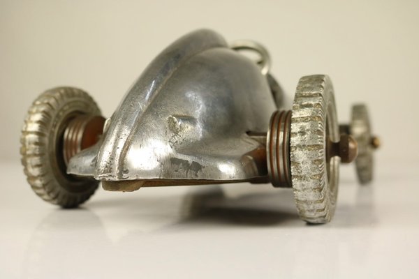 Aluminum and Brass Talbot Lago Grand Prix Car Model, 1950s-FUP-552278