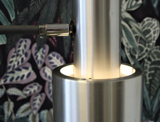 Aluminum Floor Lamp by Jo Hammerborg for Fog & Mørup, 1960s-BPJ-1348416