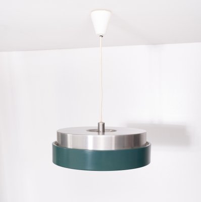 Aluminum Pendant Lamp in the Style of Fog & Mørup, 1970s-GCG-978620