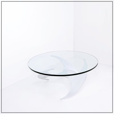 Aluminum Propeller Coffee Table attributed to Knut Hesterberg for Ronald Schmitt-NYF-2024152