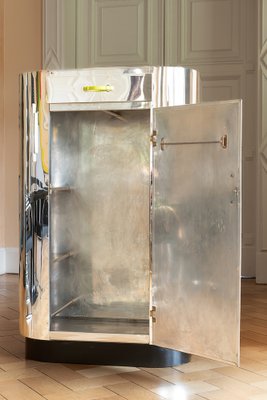 Aluminum Wardrobe from Hawker, 1930s-GGO-1737166