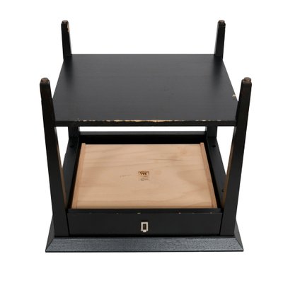 Amadé Nightstand in Black Oak from Wiener Werkstätte, 1990s-CXC-1756446