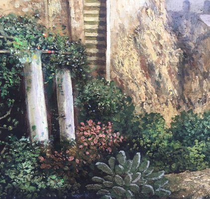 Amalfi Coast, Posillipo School, Oil on Canvas-YUW-915081