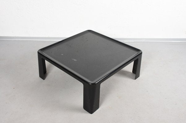 Amanta Coffee Table in Black Fiberglass by Mario Bellini for C&B, Italy, 1960s-JDR-1126250