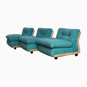 Amanta Sofa Set by Mario Bellini for C&B Italia, 1966, Set of 3-UVT-1969606