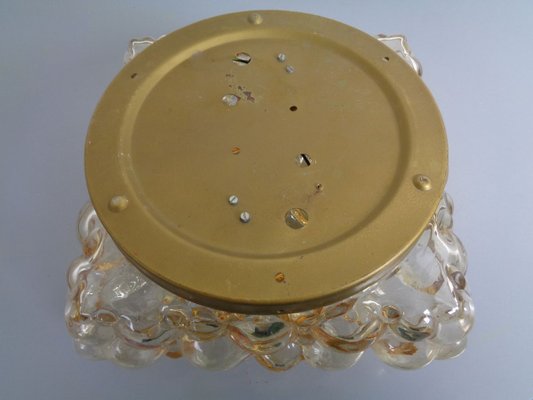 Amber Bubble Sconce by Helena Tynell for Glashütte Limburg, 1960s-RDW-824012