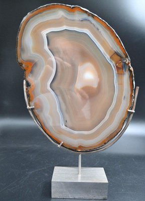 Ambiance Agate Geode Statue by Caramin Christian, 1970s-RIK-1764084