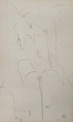 Amedeo Modigliani, Woman, Limited Edition Lithograph, Early 20th Century-NRC-1787766