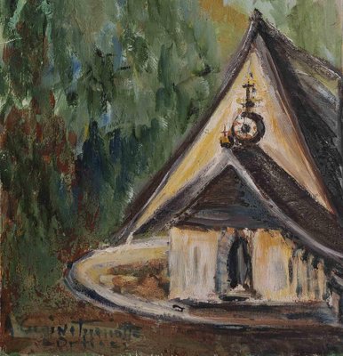 Amelia Cugini Tumiotto, Ortisei, Oil Painting, 1966-ZCI-1163016