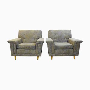 American Armchairs with Upholstery by Pierre Frey, Set of 2-FGA-923572