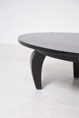 American Coffee Table in Black Wood, 1950s-RCE-1099840