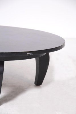 American Coffee Table in Black Wood, 1950s-RCE-1099840