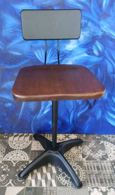 American Industrial Stool from Kewaunee Mfg., 1930s-QUC-973841