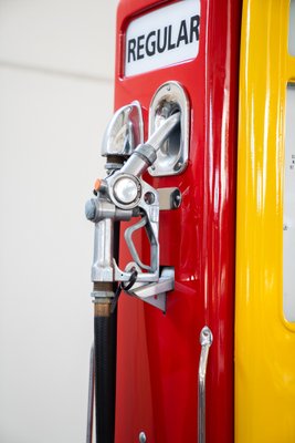 American Shell Petrol Station Pump, 1950s-KNM-1793045