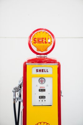 American Shell Petrol Station Pump, 1950s-KNM-1793045