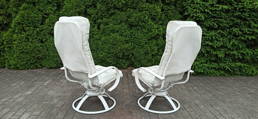 American Terrace Swivel Rocking Armchairs from Homecrest, 1980s, Set of 2-WVA-960966