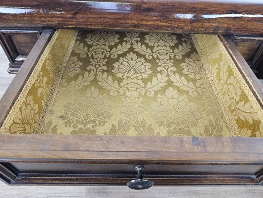 American Walnut Coffee Table with Drawers, 1980-ZUW-2027106