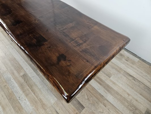 American Walnut Coffee Table with Drawers, 1980-ZUW-2027106