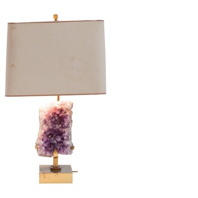 Amethyst Table Lamp by Willy Daro, Belgium, 1970s-KL-1315648