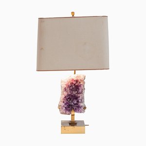 Amethyst Table Lamp by Willy Daro, Belgium, 1970s-KL-1315648