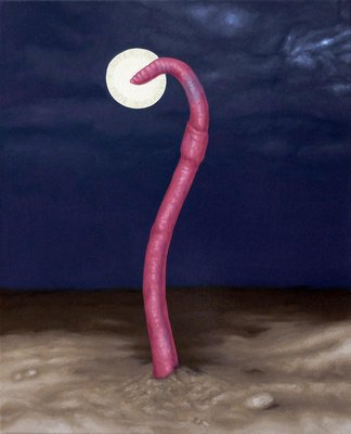 Amir Kerr, Worm-Martyr, 2019, Oil on Canvas-CHG-917491