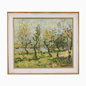 Amir Timergaleev, Landscape, Oil on Canvas, Framed-WMV-1127921