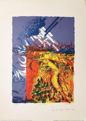 Among the Brushwood - Original lithograph by G. Ambrogio - 1970 1970-ZCI-755919