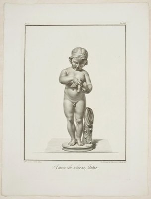 Amore Scherza - Original Etching by G. B. da Ravenna after Bernardino Nocchi 1821-ZCI-759805