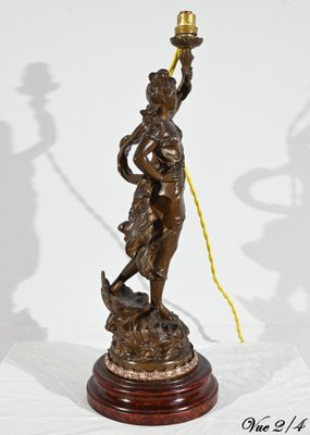 Amphitrite Lamp by Charles-Octave Lévy, Late 19th century-RVK-1764604