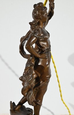 Amphitrite Lamp by Charles-Octave Lévy, Late 19th century-RVK-1764604