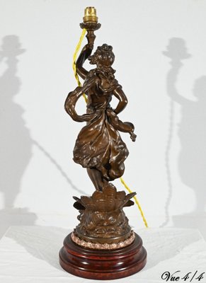 Amphitrite Lamp by Charles-Octave Lévy, Late 19th century-RVK-1764604