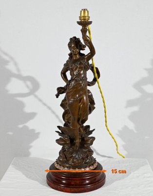 Amphitrite Lamp by Charles-Octave Lévy, Late 19th century-RVK-1764604