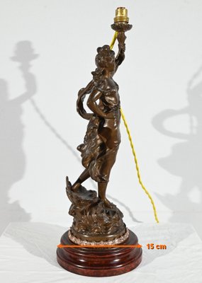 Amphitrite Lamp by Charles-Octave Lévy, Late 19th century-RVK-1764604