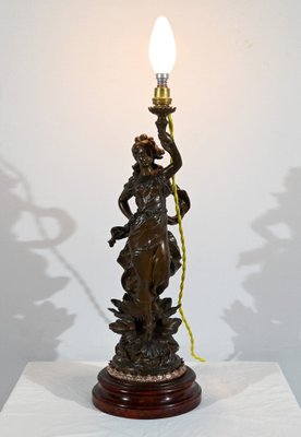 Amphitrite Lamp by Charles-Octave Lévy, Late 19th century-RVK-1764604